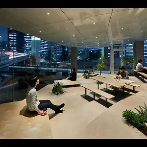 Hôtel capsule 9h Nine Suidobashi Sleep Lab, Tōkyō
